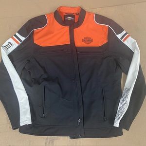 Men’s XL Harley Davidson lightweight canvas jacket Like New